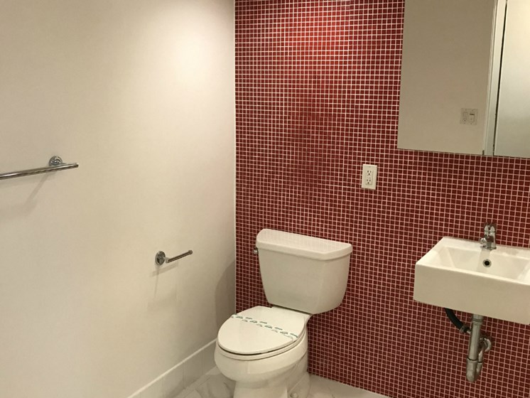 Master bathroom of Allure floorplan